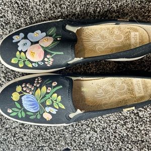 KEDS X RIFLE PAPER COMPANY FLORAL HIGHTOP SHOES